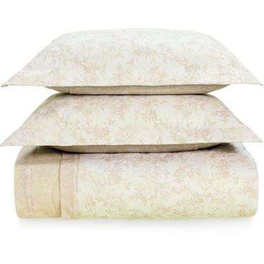 Imagem de Jogo de Colcha Karsten Maite 200 Fios 3 Peças Queen Bege