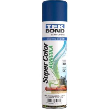 Imagem de Tinta Spray Agrícola Azul DF, 400 ml, Tekbond Azul