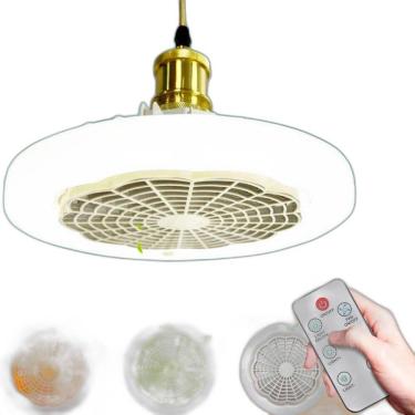 Imagem de Lâmpada Ventilador Led Teto Conforto E Luz Ajustável