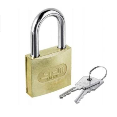 Imagem de Cadeado Zamac Latonado 30mm - Stam