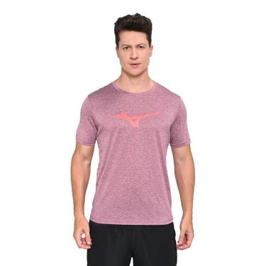Imagem de Camiseta de Corrida Mizuno Run Spark Mescla Masculina-Masculino