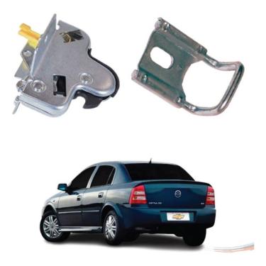 Imagem de Kit Fechadura e Batente para Porta-malas Modelo F103 Compatível com Chevrolet Astra Sed...