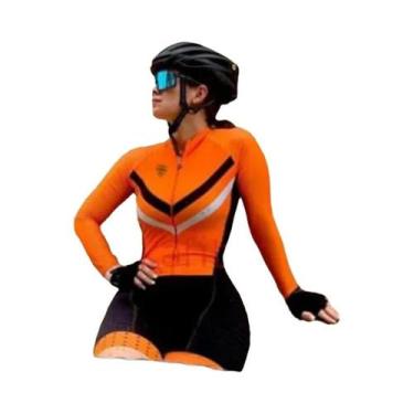Imagem de Conjunto De Ciclismo Profissional Feminino De Manga Longa Little Monke