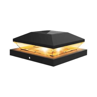 Imagem de Luz Solar Para Poste 3000K 6000K, 2 Peças, Externa, IP65 À Prova d'Águ