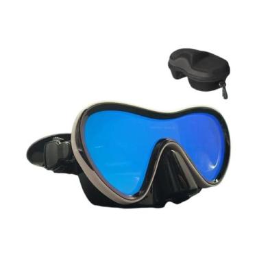 Imagem de Máscara De Mergulho Com Vidro Temperado E Proteção UV, Óculos De Mergu