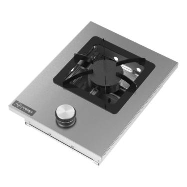 Imagem de Fogão Cooktop 1 Boca Baixa Pressão - 1Qs - Inox - Fast Gourmet