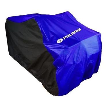 Imagem de Capa Para Quadriciclo Polaris, Azul, Preto