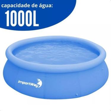 Imagem de Piscina Borda Inflável 1000l Importway Iwpbi1000