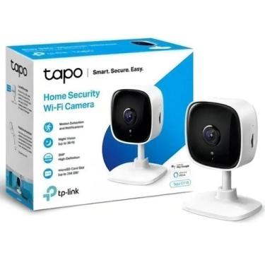 Imagem de Camera de Seguranca WiFi Interna Tplink Tapo C110 Home 1080p Full HD B