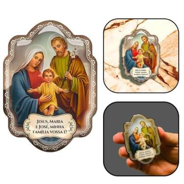 Imagem de Adesivo Sagrada Família Resinado - FORNECEDOR 1