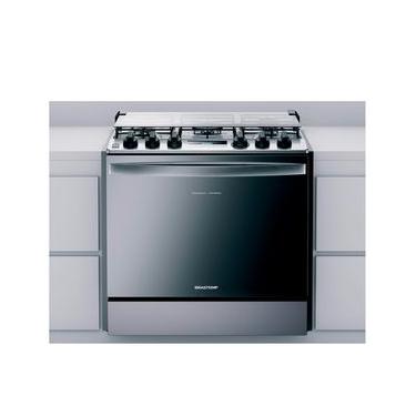 Imagem de Fogão Brastemp 5 Bocas de Embutir Inox com Turbo Chama e Touch Timer BYS5PCR