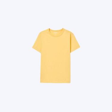 Imagem de Camiseta Básica Regular Amarela Infantil Hering Kids 5Cmuyrben Amarelo