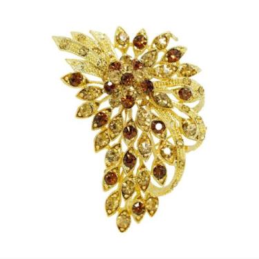 Imagem de Broche Strass Flor BRG0001 - Akasaki, Topázio