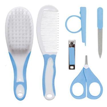 Imagem de Kit com 6 peças Cuidados Para Bebe, Recém-Nascidos Higiene Zein - ds, 