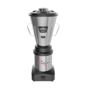 Imagem de Liquidificador Comercial Skymsen Inox L4 Copo Monobloco 4L, Bivolt