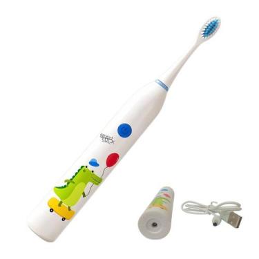 Imagem de Escova Dental Eletrica Recarregavel 6 Velocidades Higiene Oral Gengiva