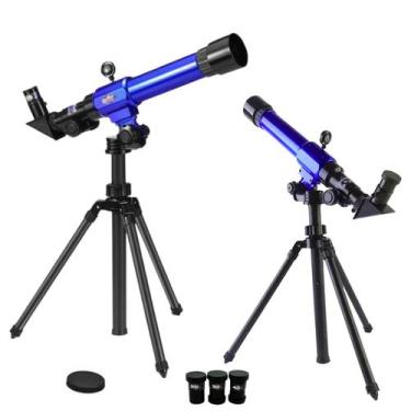 Imagem de Telescópio Infantil Astro com Lentes 20x 30x 40x Brinquedo Educativo C