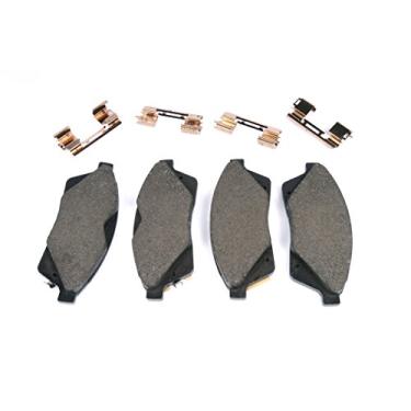 Imagem de ACDelco 22830912 Kit de pastilhas de freio a disco frontal do equipamento original GM com pastilhas de freio e clipes