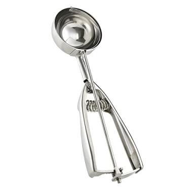 Imagem de Solula-Aço inoxidável Grande - Bastão para Cupcake, Muffin Dispensador de massa para sorvete, cupcake, muffins de massa de sorvete, colher de massa de muffin, aço inoxidável 18/8 de grau alimentício, tamanho 12