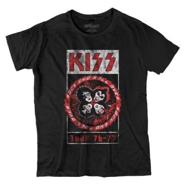 Imagem de Camiseta Kiss Rock And Roll Over Tam. G - Fatum