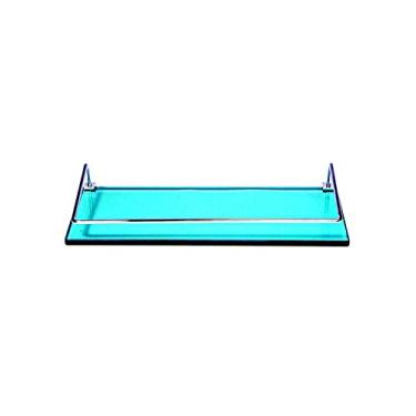 Imagem de Porta Shampoo Reto em Vidro Verde Lapidado - Aquabox - 40cmx14cmx10mm