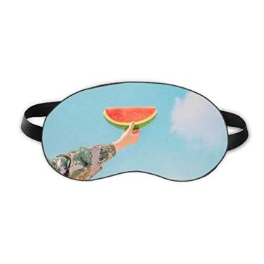 Imagem de Blue Sky Watermelon Science Nature Scenery Sleep Eye Shield Soft Night Blinfold Shade Cover