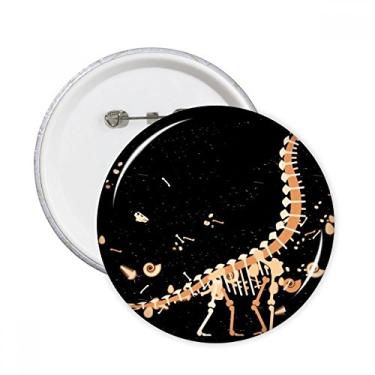 Imagem de Grama de dinossauro, ossos grandes, pinos redondos, emblema, decoração de roupas, 5 peças, presente