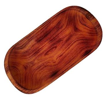 Imagem de Gamela Madeira Artesanal Rustica Gameleira Churrasco Gigante Decoração