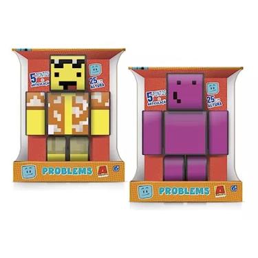 Bonecos Melzinha + Mel 35 Cm Turma Do Problems Minecraft em Promoção na  Americanas