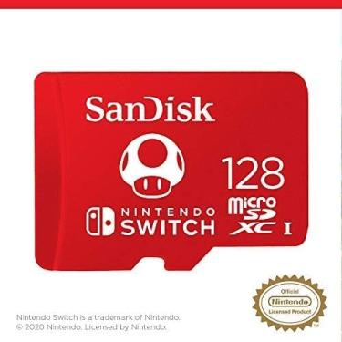 Imagem de Cartão de Memória MicroSDXC 128GB Nintendo Switch S.anDisk
