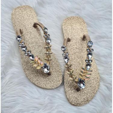 Imagem de Havaianas Feminina Customizada Praiana