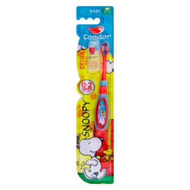 Imagem de Escova Dental Infantil Snoopy 0 a 2 Anos, Condor, Multicor