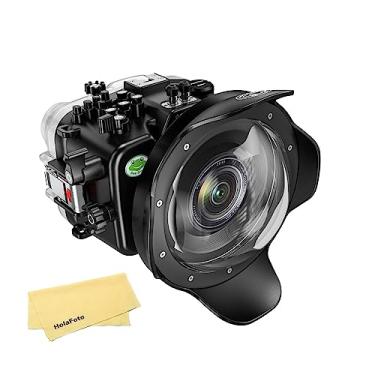 Imagem de Seafrogs Underwater Housing para Sony FX3 I FX30 WA005B Dome Port Kit, [40M/130FT] Caixa impermeável Caixa de mergulho para Sony ILME-FX3 I FX30 FE 28-70mm F3.5-5.6, Sony E10-18,16-35mm F4