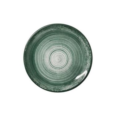 Imagem de Prato sobremesa em porcelana Schmidt Esfera 21cm verde