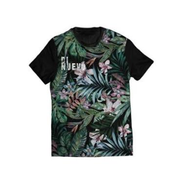 Imagem de Camiseta Di Nuevo Flores e Plantas Masculina-Masculino