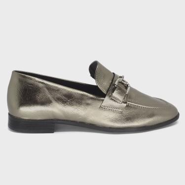 Imagem de Sapato Loafer Feminino Via Marte Bico Quadrado 075-004-01