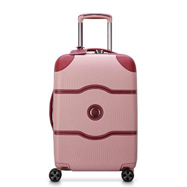 Imagem de DELSEY Paris Bolsa feminina Chatelet Hardside 2.0 com rodas giratórias, rosa, 50 cm, sem freio