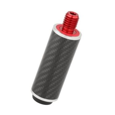 Imagem de Extensor de taco de bilhar, extensão de taco de bilhar, alongador de ponta de taco, extensor de fibra de carbono para taco de sinuca, 3.2cm, 3 polegadas