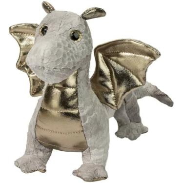 Imagem de Douglas Bicho de pelúcia Hydra Silver Baby Dragon Plush
