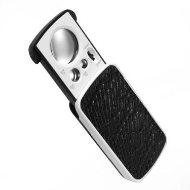 Imagem de Lupa de joalheiro com luz 30x 60x 90x com luz LED e UV, lupa para joias, loop de ampliação, portátil type2