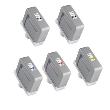 Imagem de ZHINGUAN Cartucho de tinta PFI-310BK PFI-310MBK PFI-310C PFI-310M PFI-310Y para tanque de tinta PFI-310 funciona para impressora TX-2000 TX-2100 TX-3000 TX-3100 TX-4000 TX-4100 S (pacote com 5)