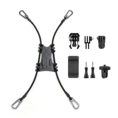 Imagem de SOONSUN Suporte para cerca de elos de corrente para GoPro SJCAM AKASO DJI OSMO Câmeras de ação e Smartphones – Suporte de câmera de backstop ideal para gravar jogos de beisebol softball e tênis