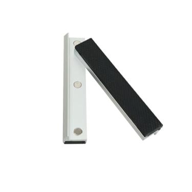 Imagem de LiTuiLi 2 pares de mandíbulas de torno de liga de alumínio com protetores magnéticos de 10 a 20 cm para marcenaria, fabricação DIY, encanamento, protetor multiuso para qualquer torno de bancada de