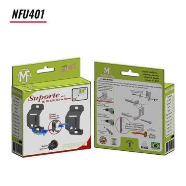 Imagem de Suporte Fixo Universal Tv 10 A 84 Preto-Nfu401 - Multiforma