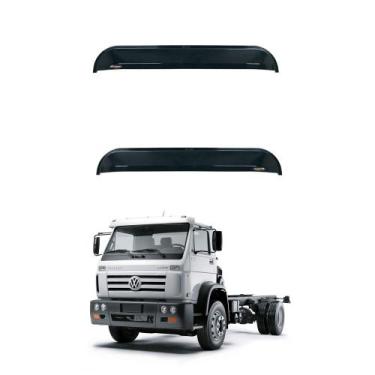 Imagem de Calha Chuva Vw Worker Com Tirante - Fumê - Bepo