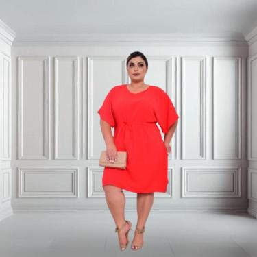 Imagem de Vestido Feminino Plus Size Moda Tendência Qualidade Premium - Jasmine,