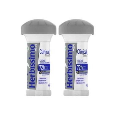 Imagem de Desodorante Herbissimo Stick Creme Clinical Men 45G- Kit 2Un - Herbíss