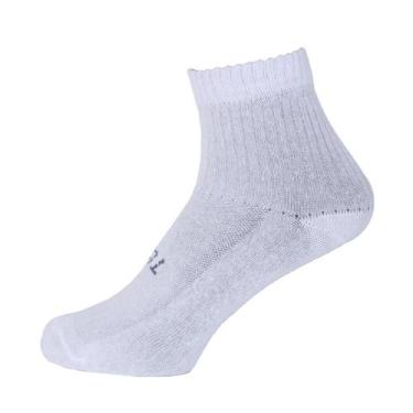 Imagem de Kit 03 Pares Meia Esportiva Cano Curto Tbl - T-SOCKS , 44-50, Branco