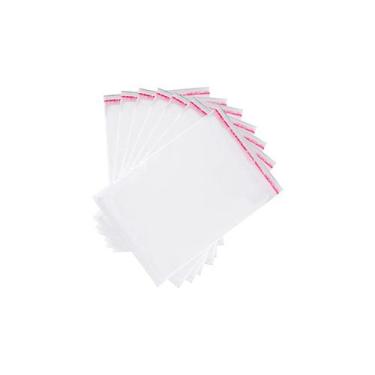 Imagem de Saquinho Plástico Transparente 7X7cm - 200 unidades - Thompson