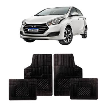 Imagem de Tapete Borracha AdaptÁVel Hb20 2012 A 2024 Jogo Com 4 PeÇAs - AMAPA